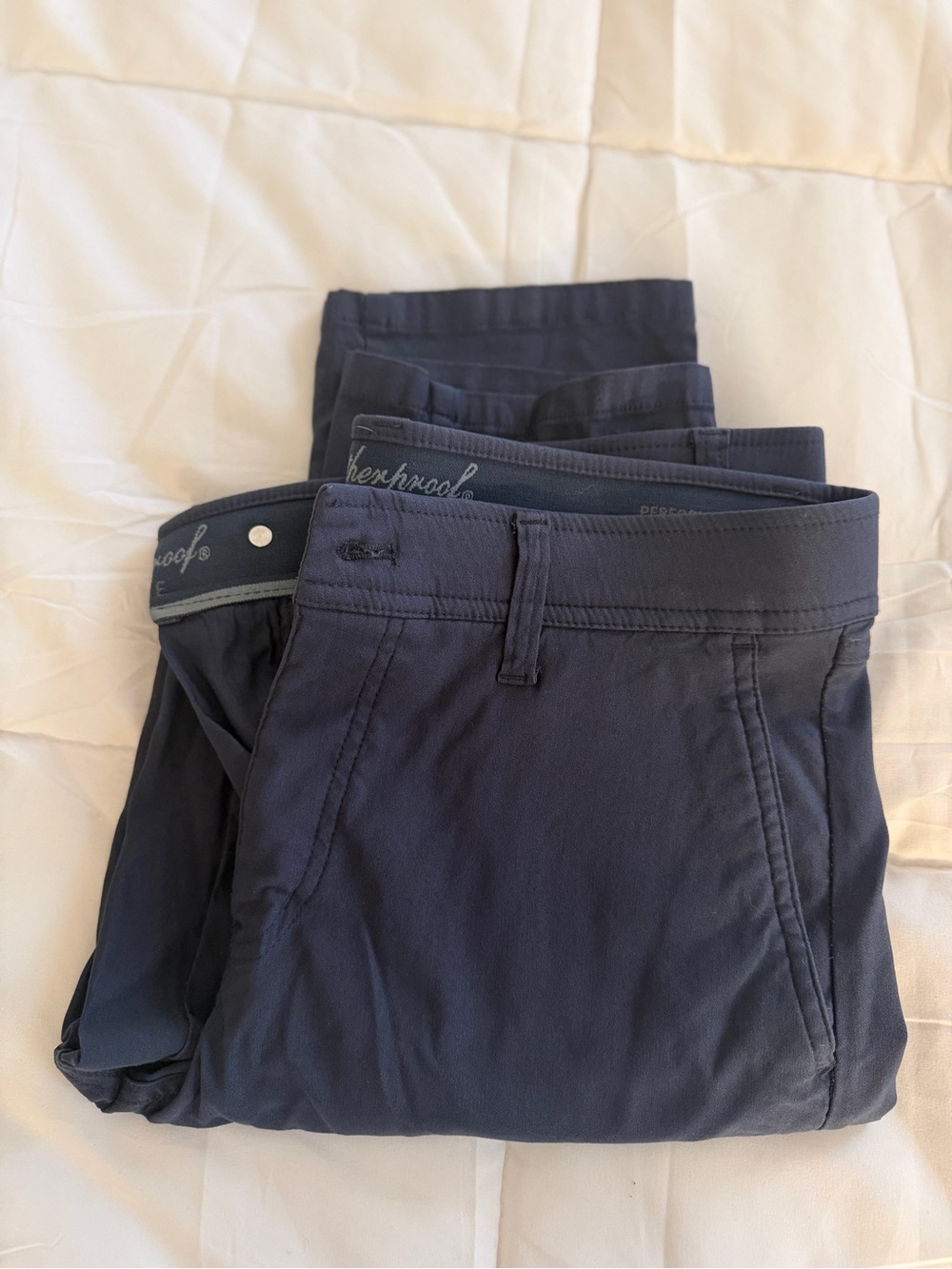 Weatherproof Men's Navy Chino Pants